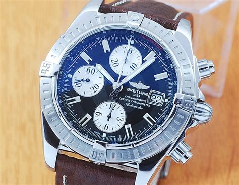 breitling chronographe certifie chronometre a13356 price|breitling chronomat evolution.